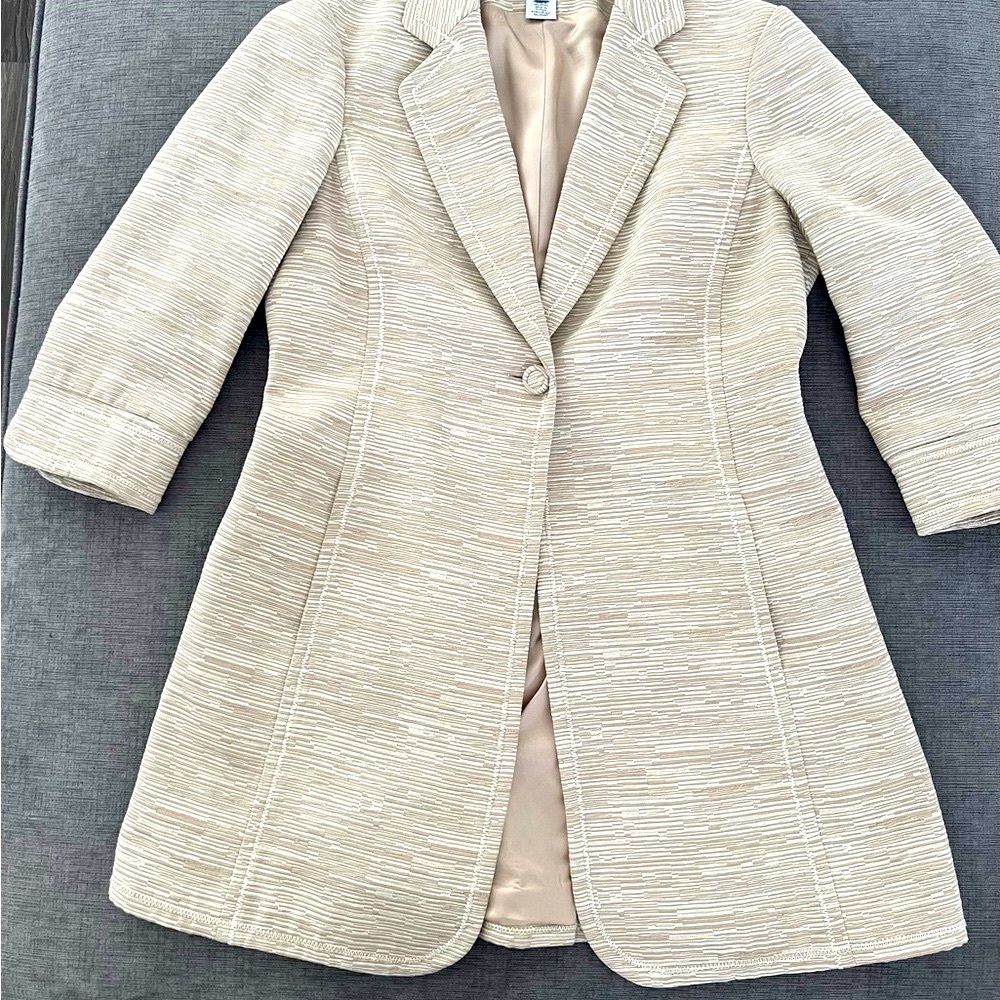 NINE WEST Tailored Jacket Blazer Coat Sz S